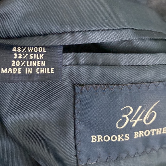 Brooks Brothers Sport Jacket Blazer Spring Weight 40R - Picture 10 of 11